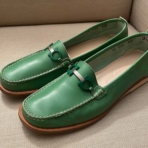 FERRAGAMO Leather Loafers